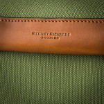 100Rd Anson Cartridge Bag in Safari Green & Mid Tan
