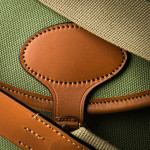 100Rd Anson Cartridge Bag in Safari Green & Mid Tan