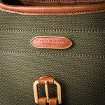 100Rd Anson Cartridge Bag in Hunter Green Canvas and Mid Tan