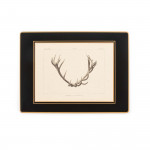 Antler Print Continental Place Mat - Stag