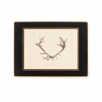 Antler Print Continental Place Mat - Stag