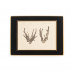 Antler Print Continental Place Mat - Roe Buck