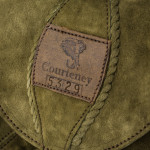 Impala Haversack in Olive Suede