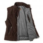 Men's Insulated Suede Gilet