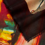Peter Beard Collaboration Black Rhino Scarf