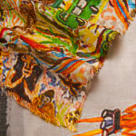 Peter Beard Collaboration Giraffes & Zebras Scarf