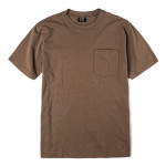 Short Sleeve Outfitter One-Pocket T-Shirt in Dark Mushroom