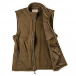 Ridgeway Fleece Vest in Field Olive