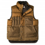 Down Cruiser Vest in Dark Tan