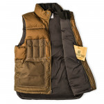 Down Cruiser Vest in Dark Tan