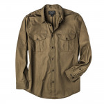 Safari Cloth Shirt in Olive Grey