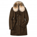 Ladies Viktoria Coat with Fur