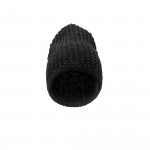 Cashmere Knit Hat in Charcoal