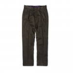 Relaxed Fit Twill Trousers in Green