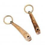 Stag Horn Keyring Whistle