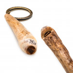 Stag Horn Keyring Whistle