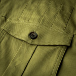 Short Sleeve Campaign Shirt in Khaki