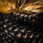 Beatrice Cashmere and Silver Fox Fur Knit Hat