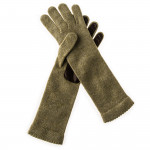 Ladies Gilda Cashmere and Leather Gloves
