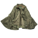 Rain Poncho Tornado in Forest Green