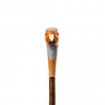 Hand Carved Grey Partridge  Walking Stick