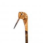 Hand Carved Woodcock Walking Stick