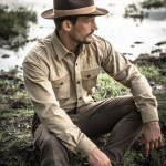 Expedition Safari Shirt in Brushed Sand