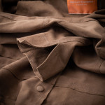 Ladies Farah Suede Safari Jacket