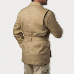 Linen Selous Safari Jacket in Hessian