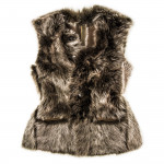 Ladies Grizzly Fur Waistcoat