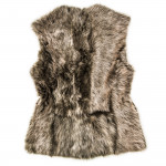 Ladies Grizzly Fur Waistcoat