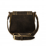 Small Saddle Bag - Dark Tan