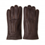 Men's Cashmere Lined Deer Skin Leather Glove