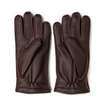 Men's Cashmere Lined Deer Skin Leather Glove