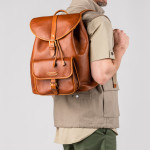 Explora Deluxe Rucksack in Mid Tan