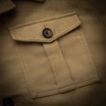 Moleskin Travel Jacket in British Khaki