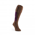 Molland Shooting Sock in Brown