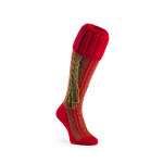 Haddeo Shooting Sock in Ruby Red