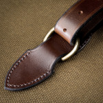 Deeley Shotgun Slip in Sand & Dark Tan