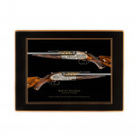 Exhibition Rifle Traditional Place Mat Set