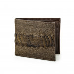 Ostrich Hide Wallet in Forest