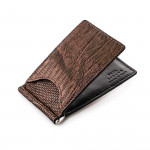 Lizard Wallet with Money Clip in Tundra