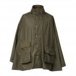 Rain Poncho Tornado in Forest Green