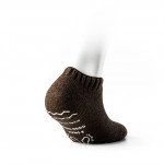 Slipper Socks in Brown