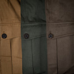 Safari Trousers in Brushed Bush Green