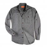 Field Shirt in Brushed Grey