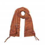 Zuzzurra Scarf in Rust