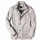 Schneiders - Men's Sorrento Garment Dyed Jacket - Beige