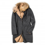 Ladies Reversible Elly Coat with Fur