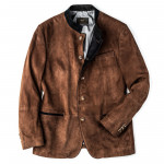 Men's Ferdi Austrian Suede Jacket in Tobacco